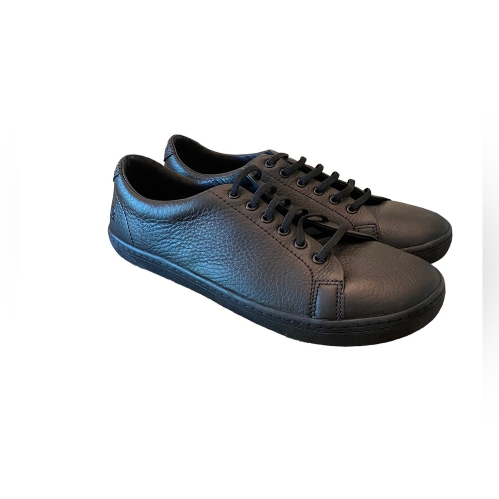 Birchbury Bramford Black Leather Slip On Shoes